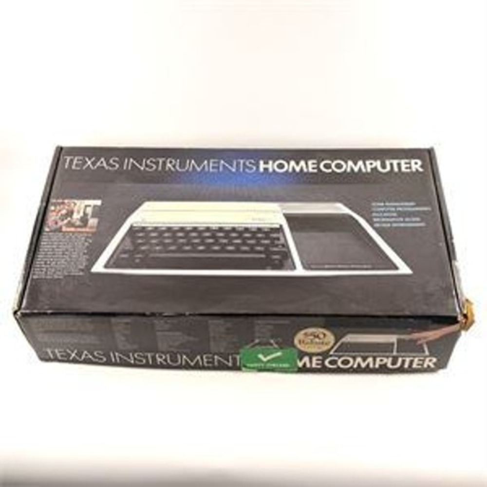 Texas Instruments TI-99/4A Home Computer Vintage 16-Bit System Original Box - Picture 1 of 16